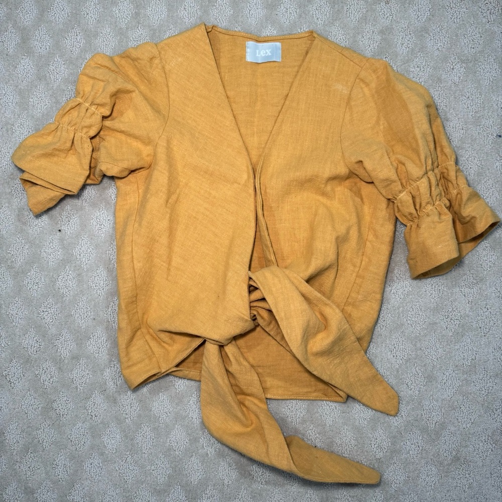 Handmade Linen Top